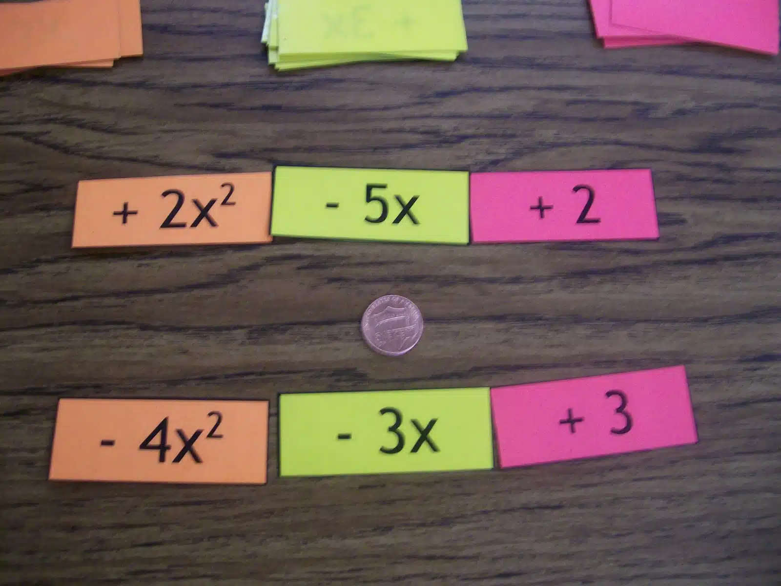 adding and subtracting polynomials activity algebra high school math