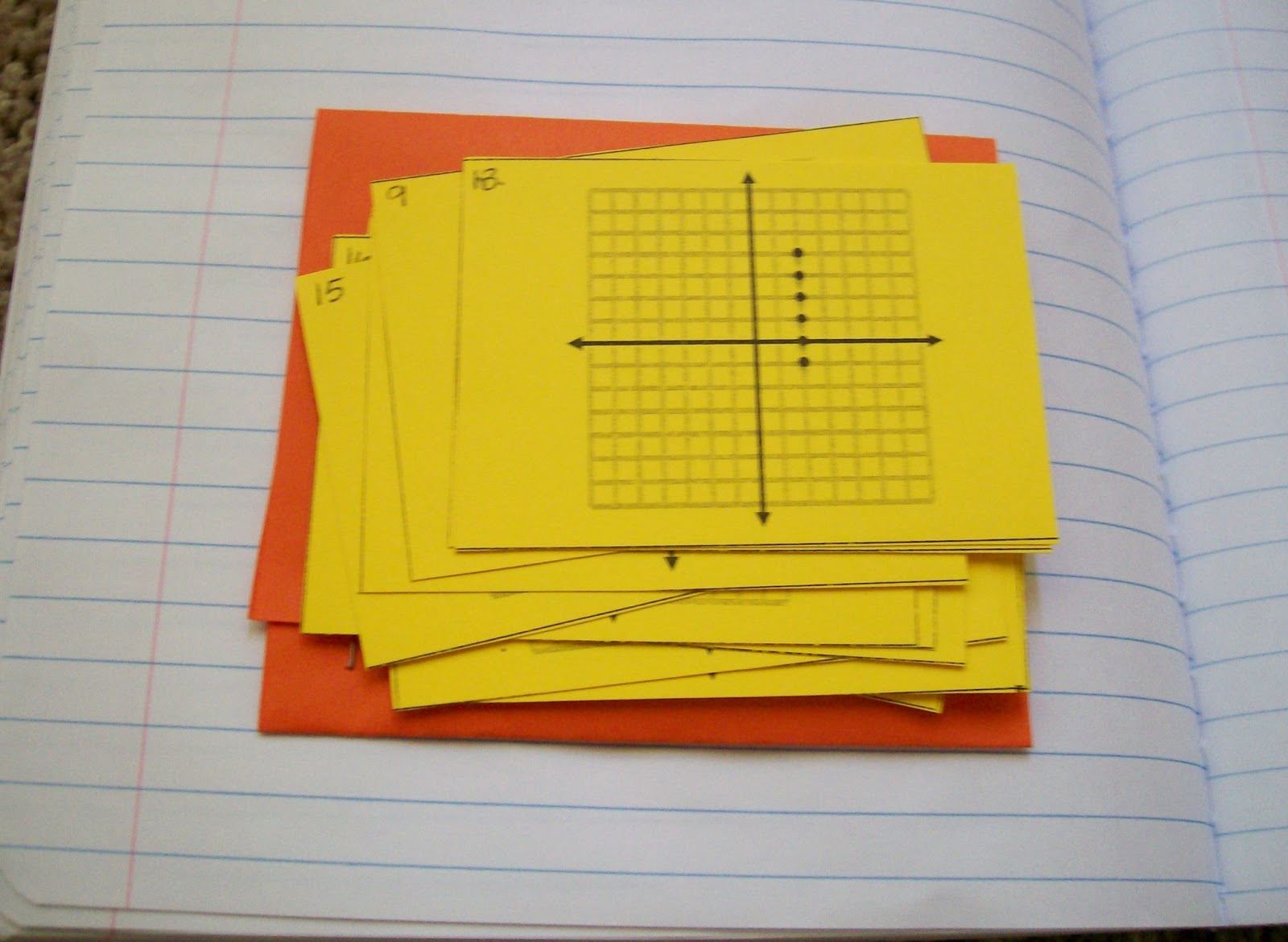 domain and range pictionary cards activity algebra math