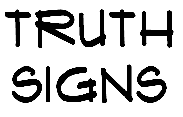 Truth Signs Title Poster .