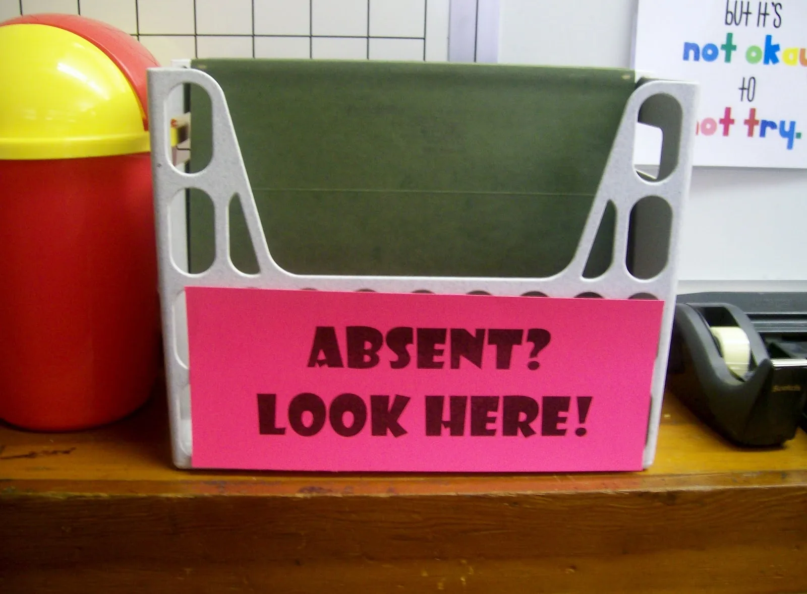 free classroom forms for organizing and managing absent work