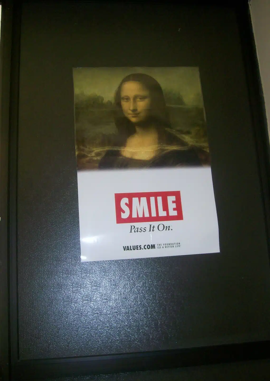 mona lisa smile pass it on poster. 