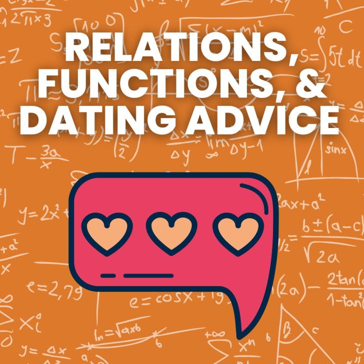 relations functions and dating advice with mathematical background
