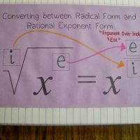 radicals and rational exponents notes.