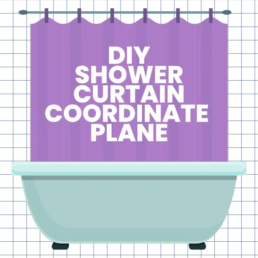 shower curtain drawing