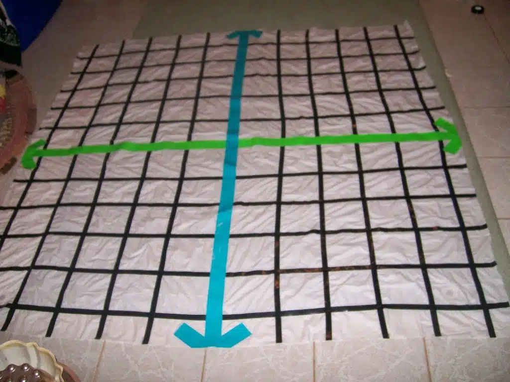 shower curtain coordinate plane. 