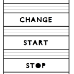 Keep Change Start Stop Reflection Form | Math = Love