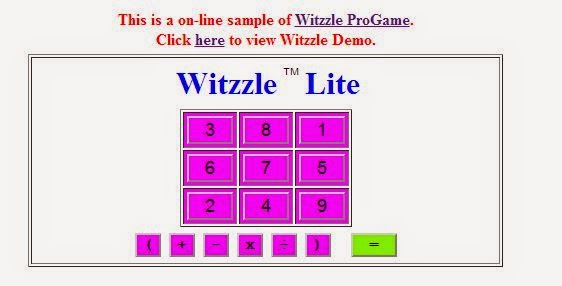 witzzle lite demo of witzzle pro game. 