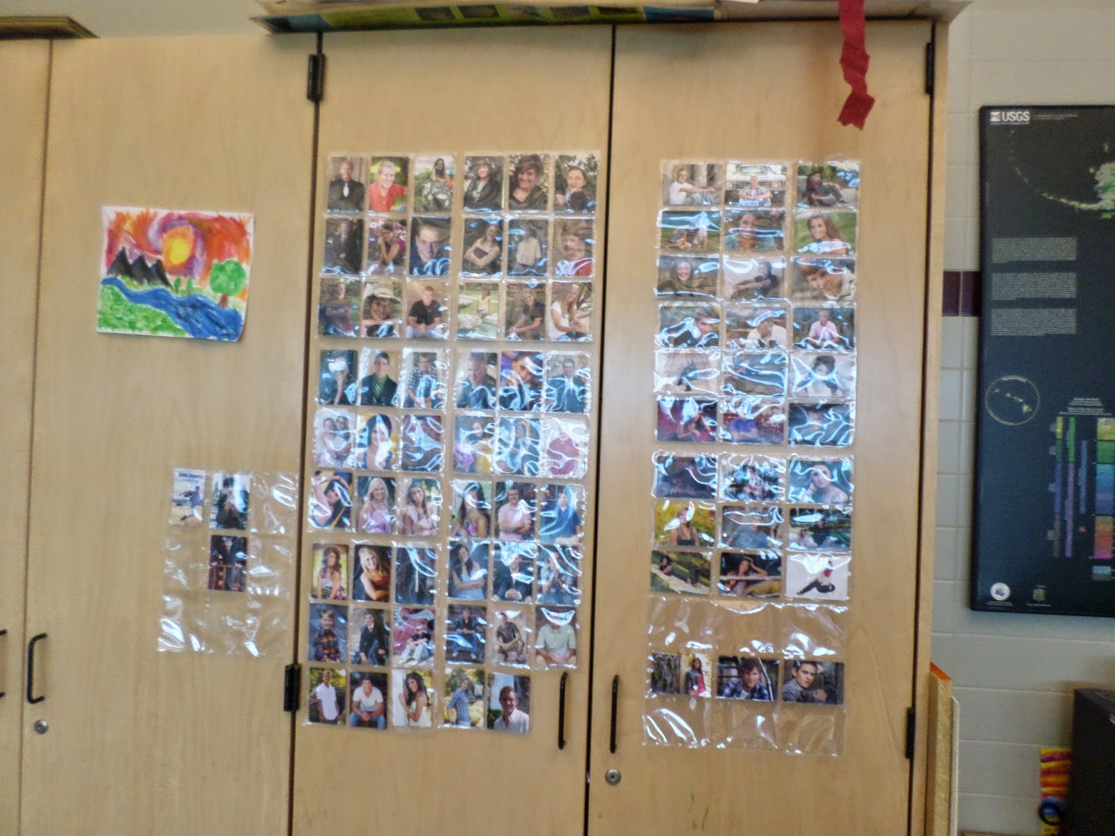 displaying senior pictures