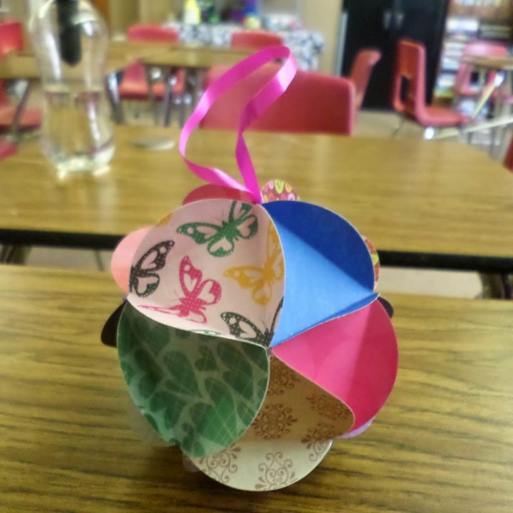 Icosahedron Ornament Ball.