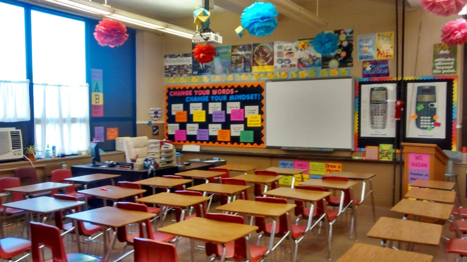 2014-2015 High School Math Classroom Decorations | Math = Love
