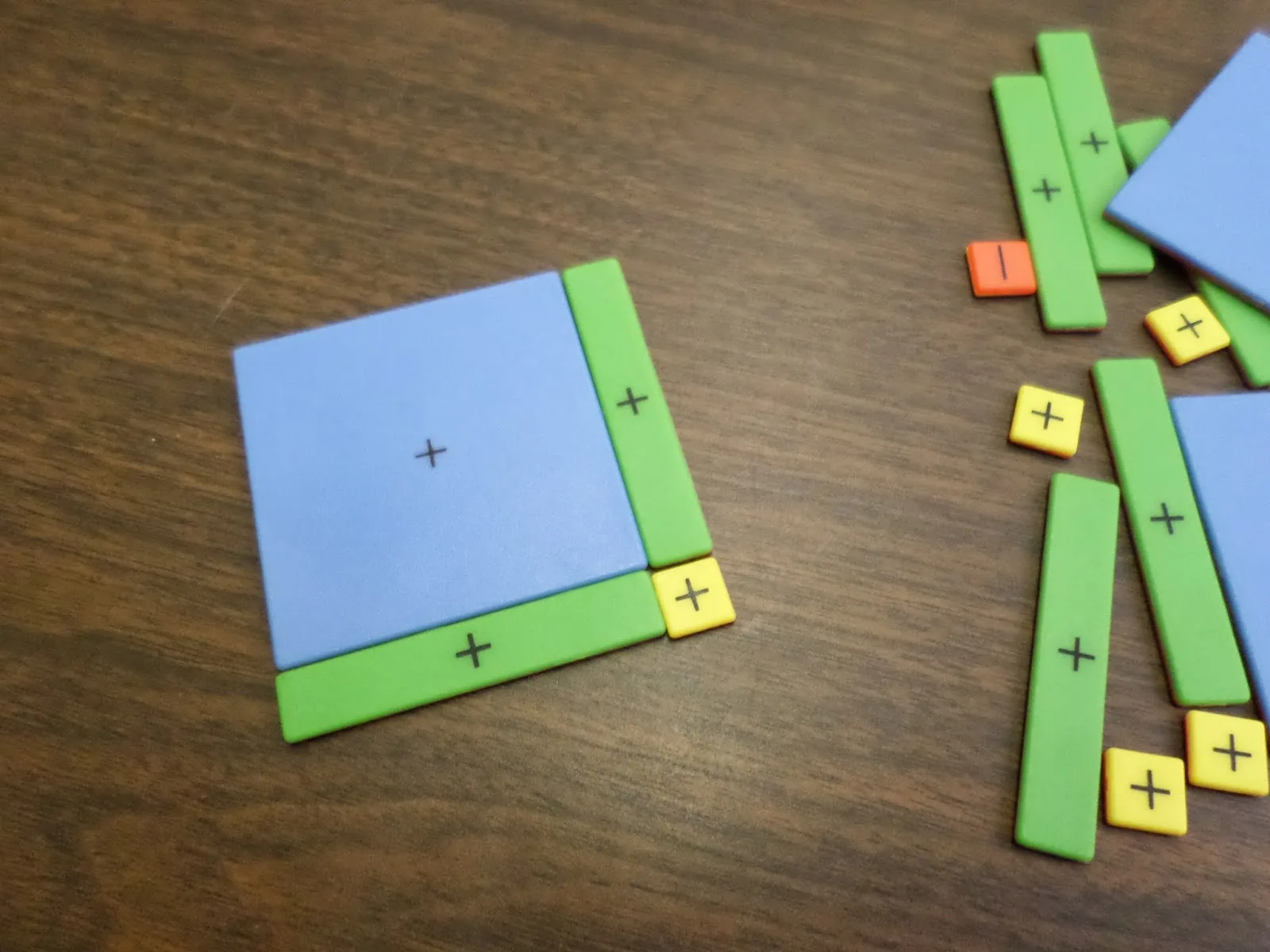 Completing the Square with Algebra Tiles