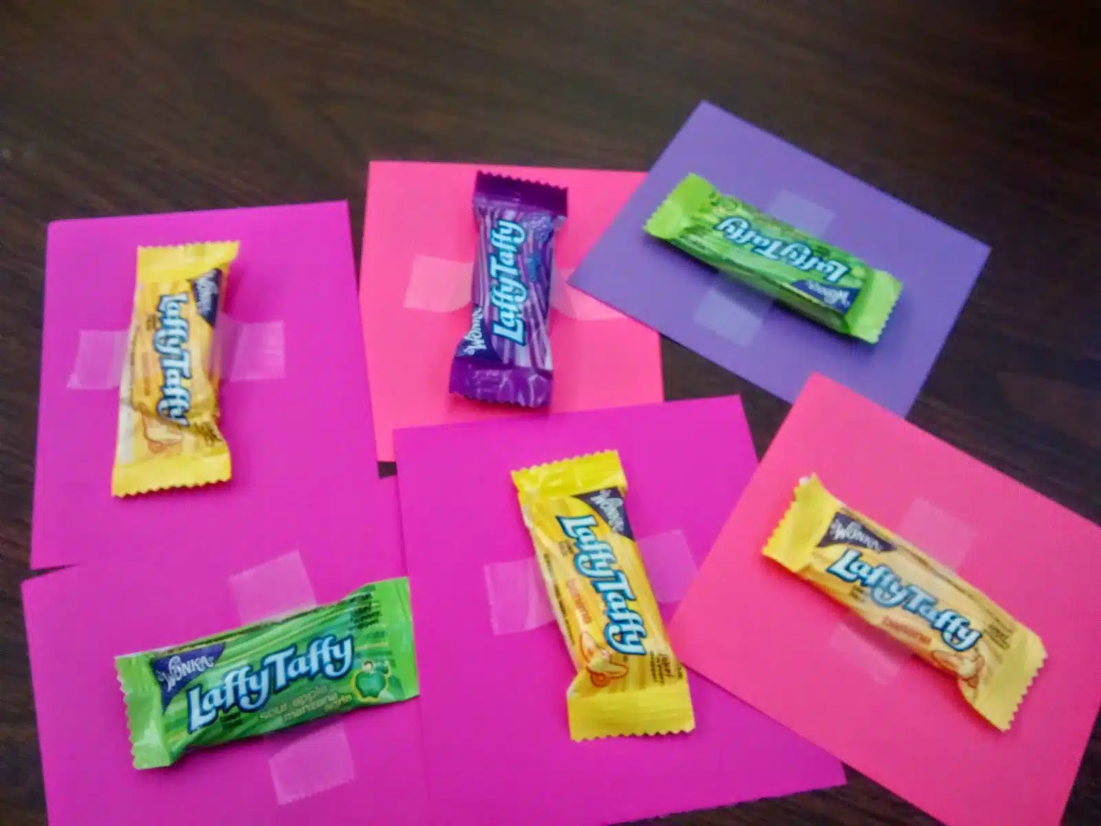 Laffy Taffy Math Valentines Card