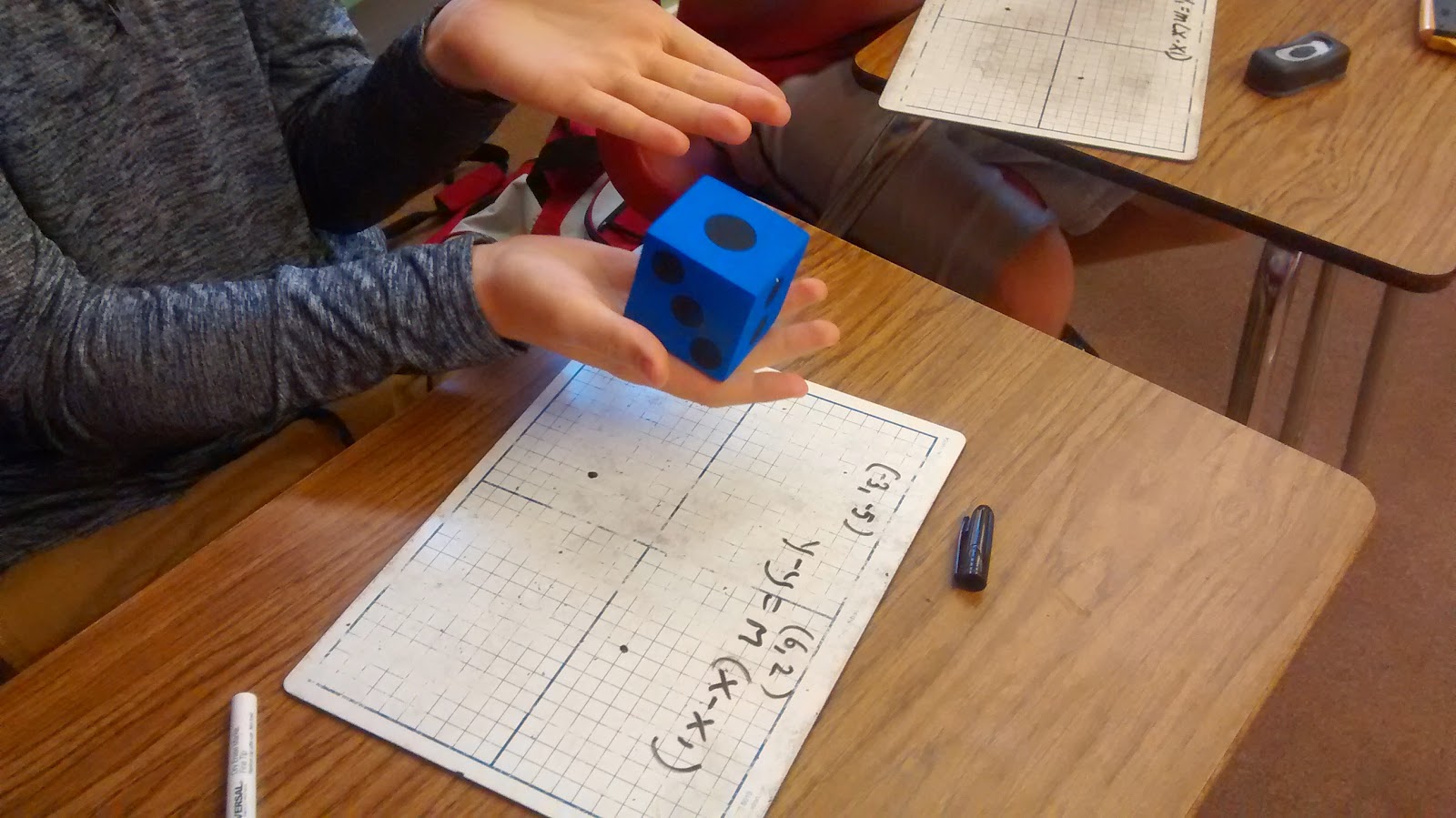 point slope form dice activity 