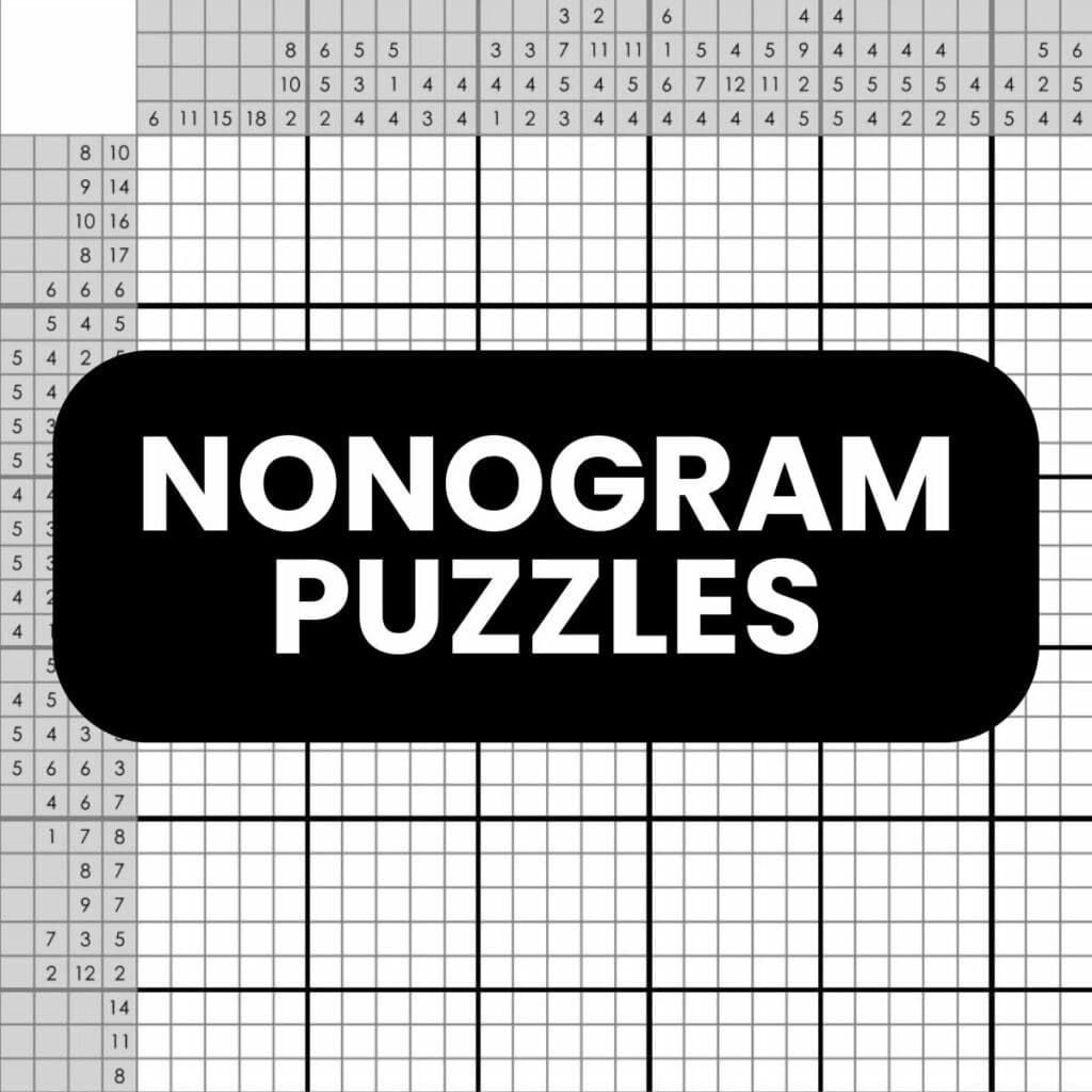 nonogram puzzles free printable pdf.