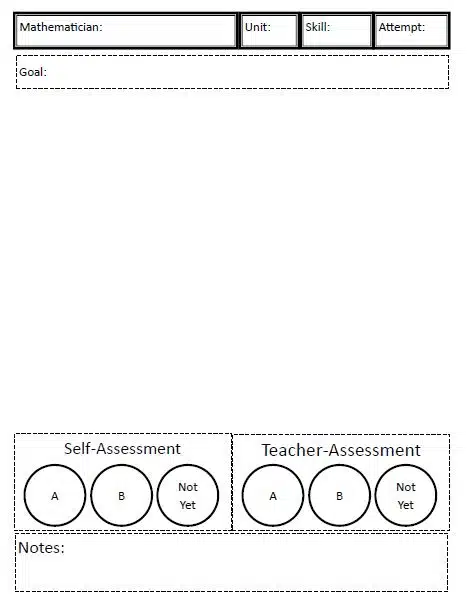 SBG Quiz Template.