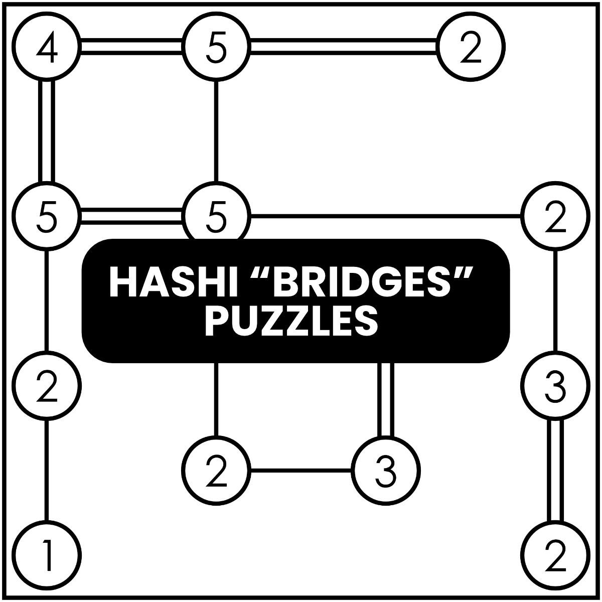 hashi "bridges" logic puzzles.