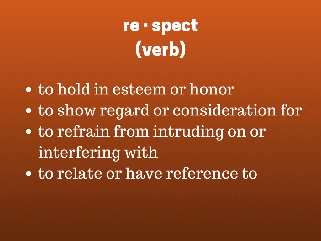 respect clipart definition of respect
