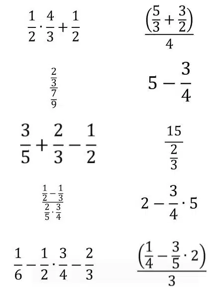 fraction question stack cards. 