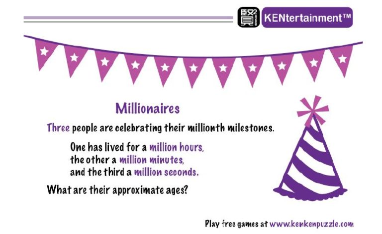 kenken brainteaser from kenken in the classroom weekly newsletter.