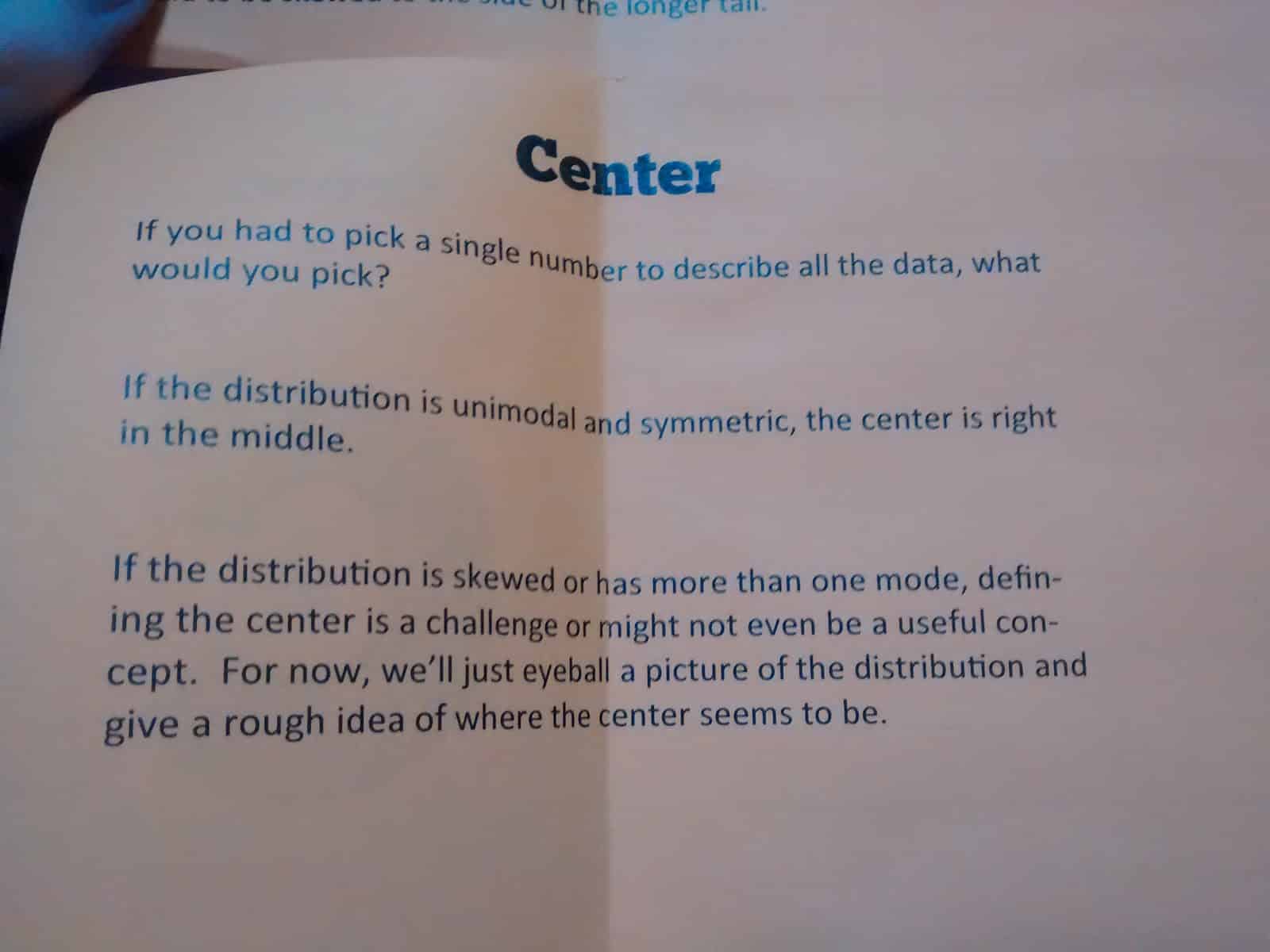 SOCS Stats Foldable for Statistics Interactive Notebook