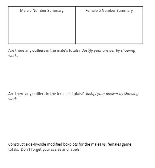 Inside of Game of Greed Foldable for Statistics Interactive Notebooks