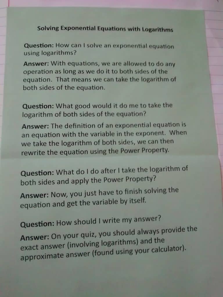 Exponential Functions | Math = Love