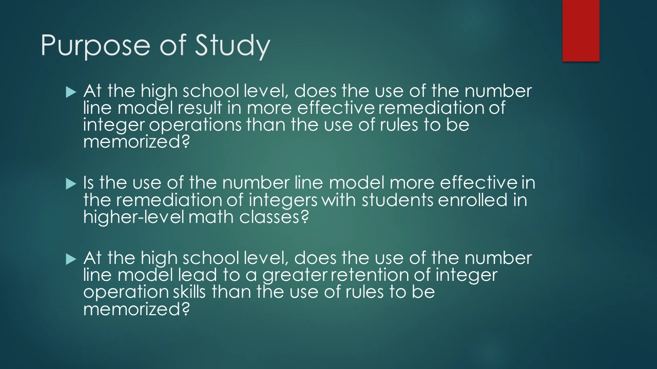 Investigating Effective Remediation of Integer Operations at the High School Level