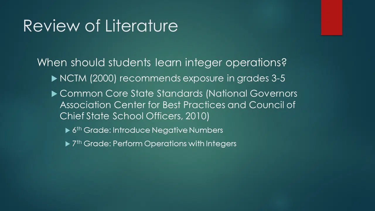 Investigating Effective Remediation of Integer Operations at the High School Level