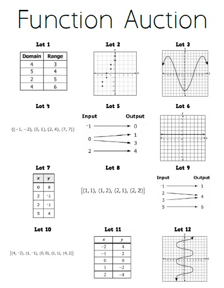 function auction catalog. 