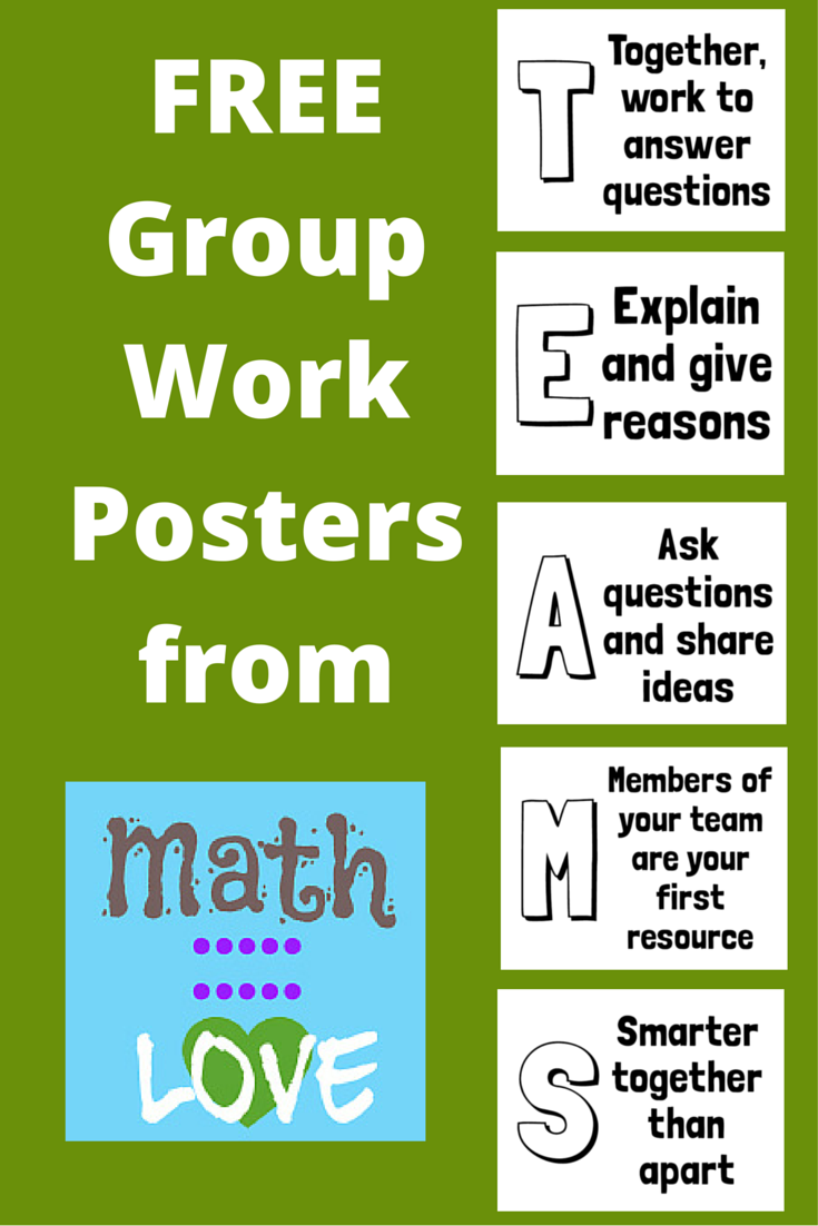 TEAMS Group Work Norm Posters from CPM