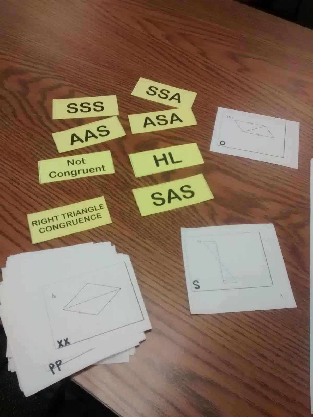 Geometry Sorting Activities