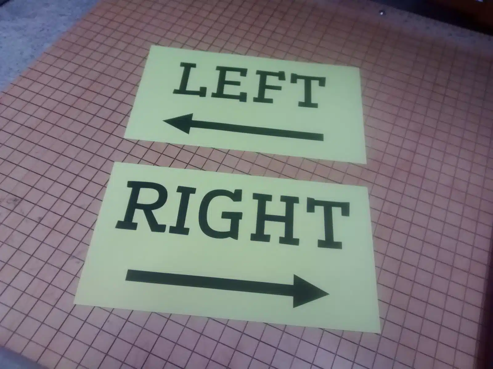 Left and Right Posters Classroom Decorations