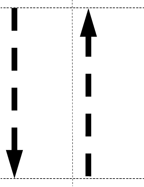 vertical number line poster printable pdf page showing arrows pointing toward positive and negative infinity 