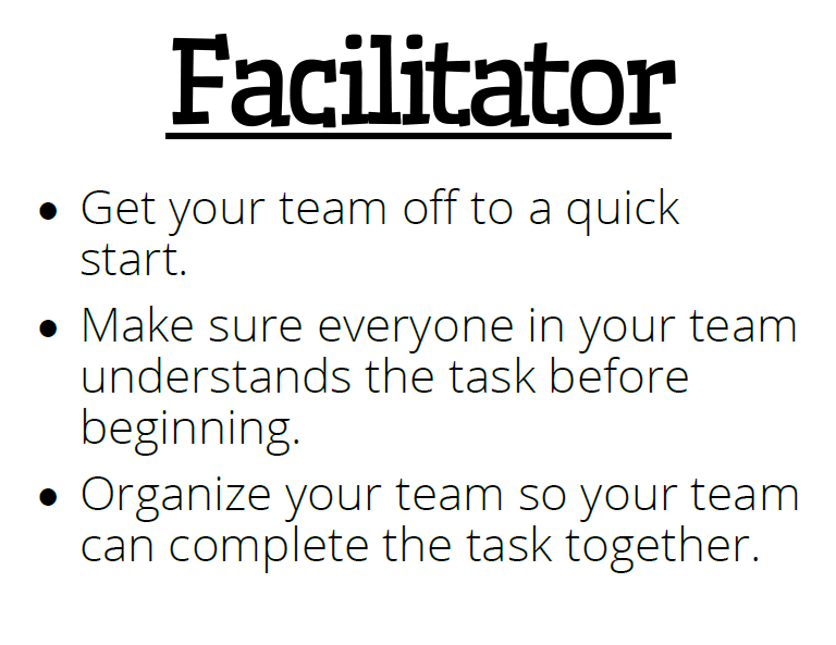 Team Group Work Roles