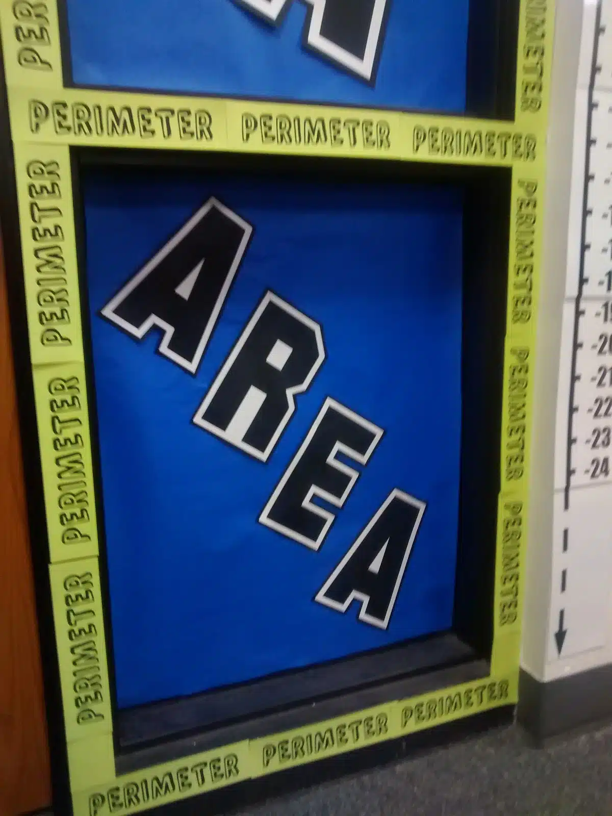 Area and Perimeter Posters - High School Math Classroom Decorations