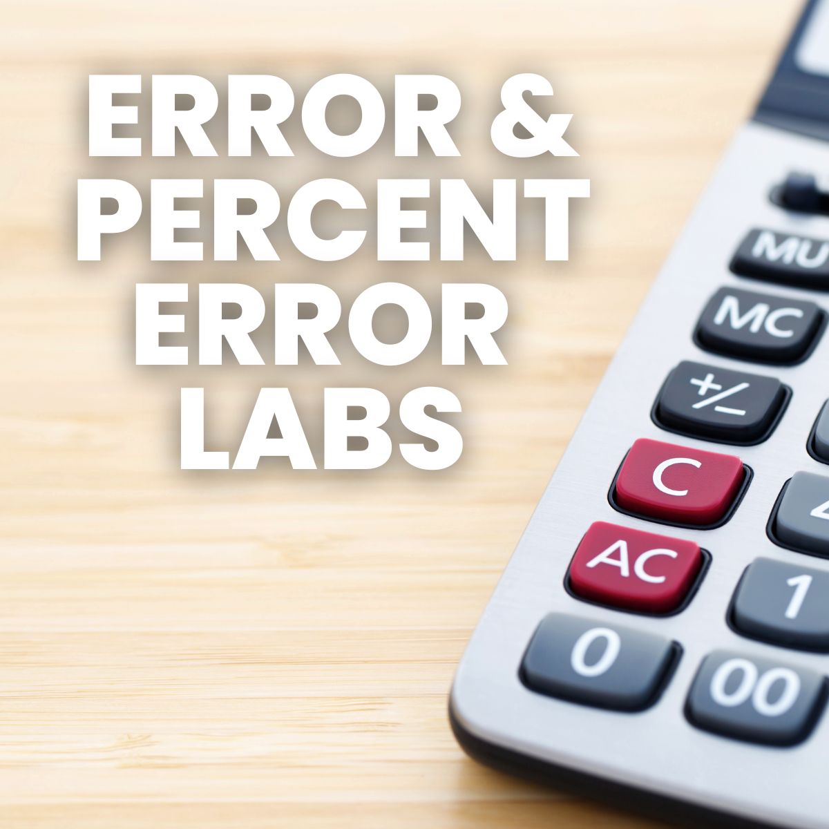 percent error equation