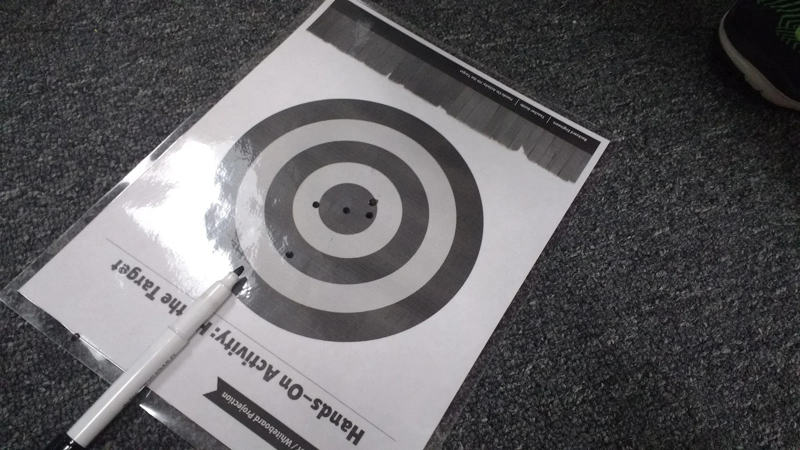 hit the target lab in physical science class 
