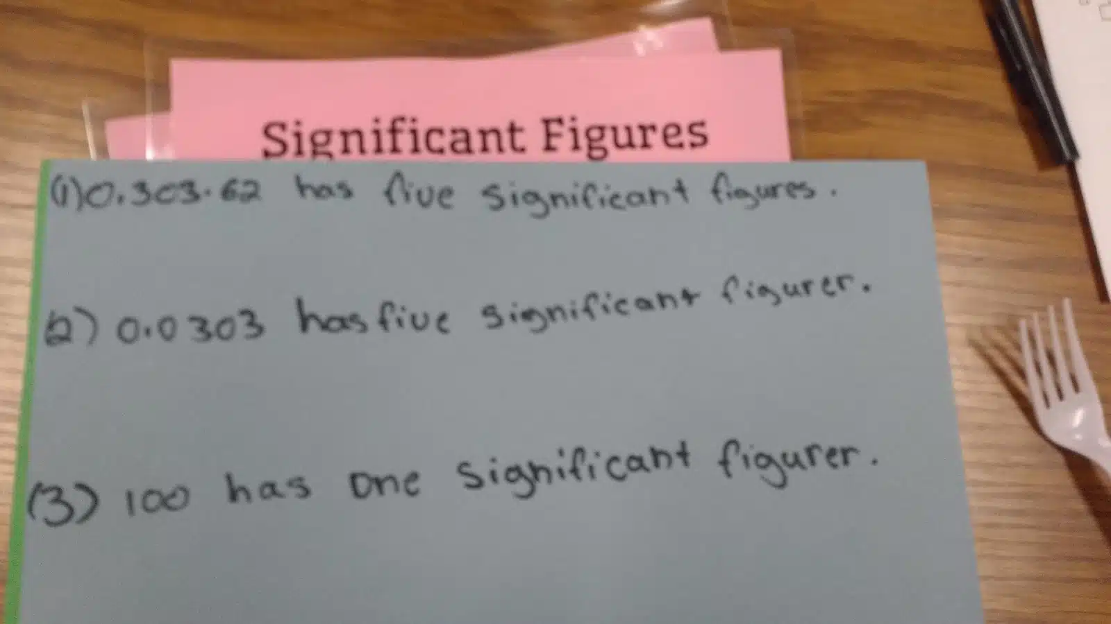 student example of 2 truths and 1 lie for significant figures. 