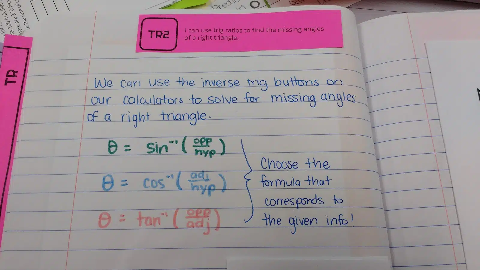 Finding Missing Angles of Right Triangles Practice Book