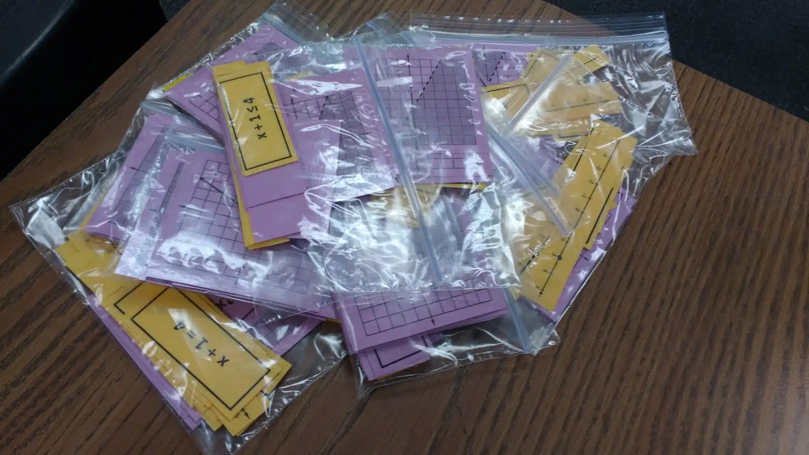 Two Variable Inequalities Card Sort Activity