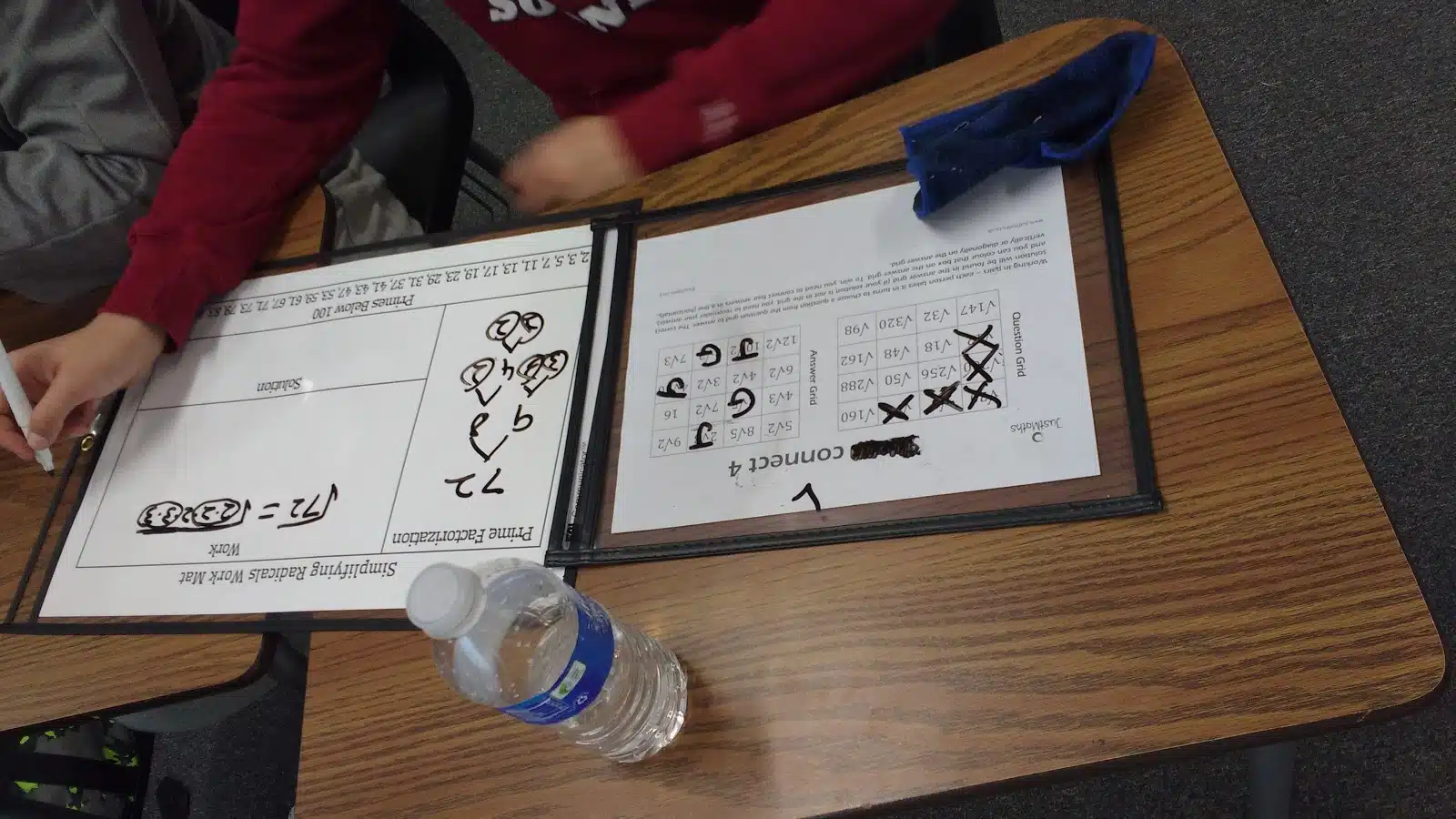 Surds Connect 4 Activity