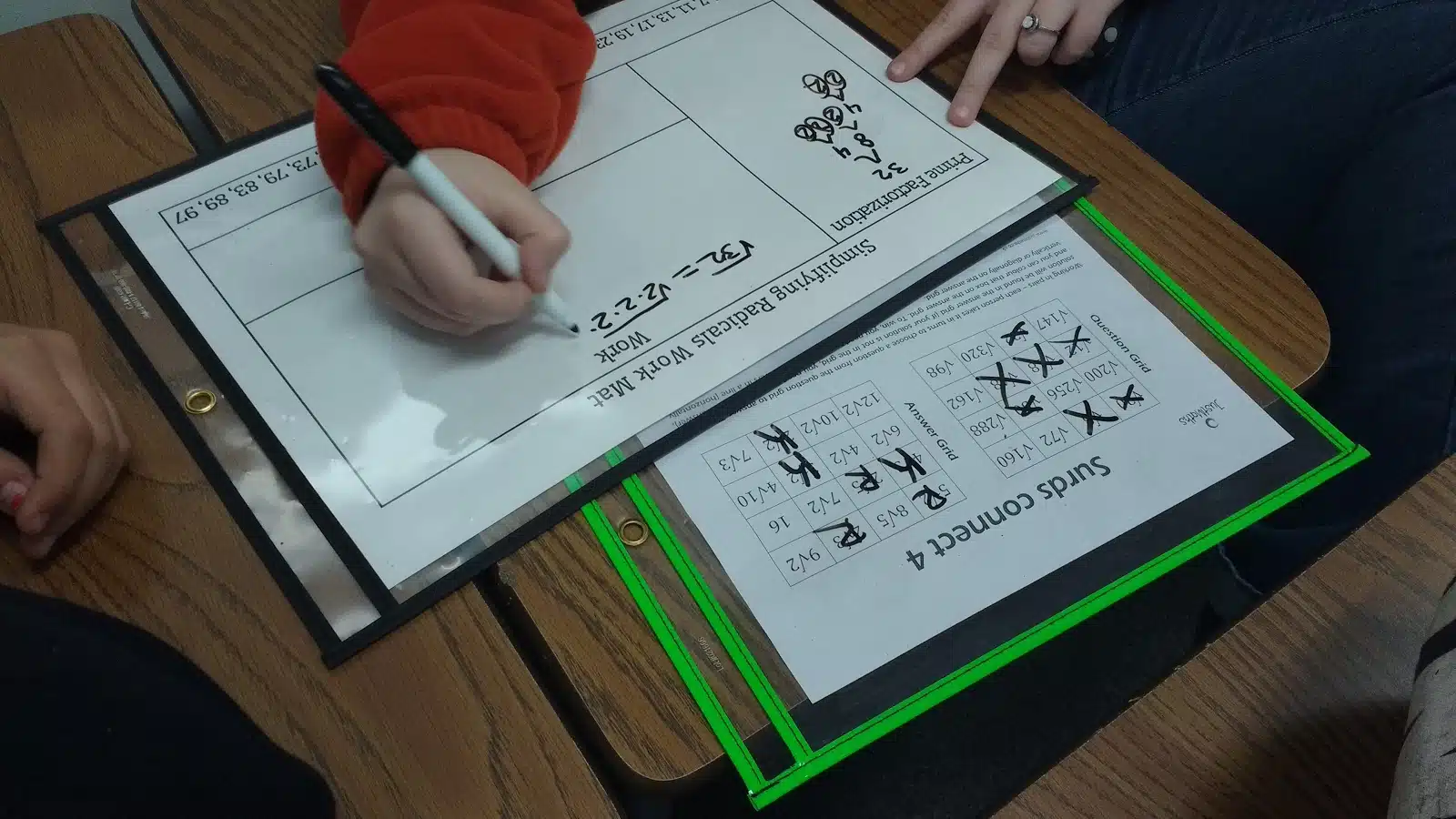 Surds Connect 4 Activity