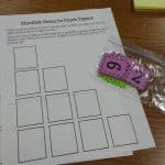 manifest game board and ziplock bag of cards.