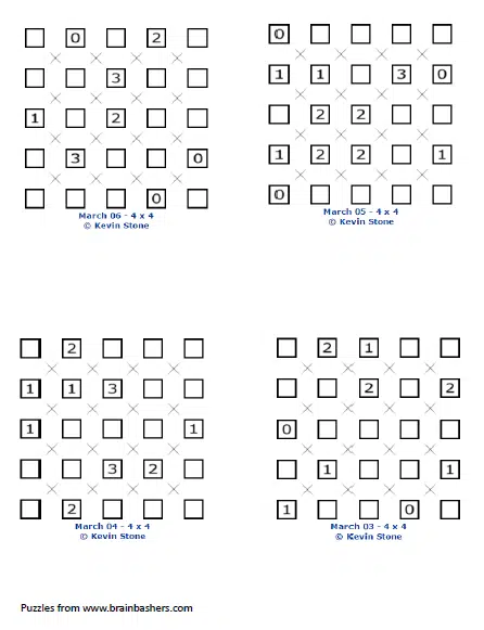 Slants Puzzles