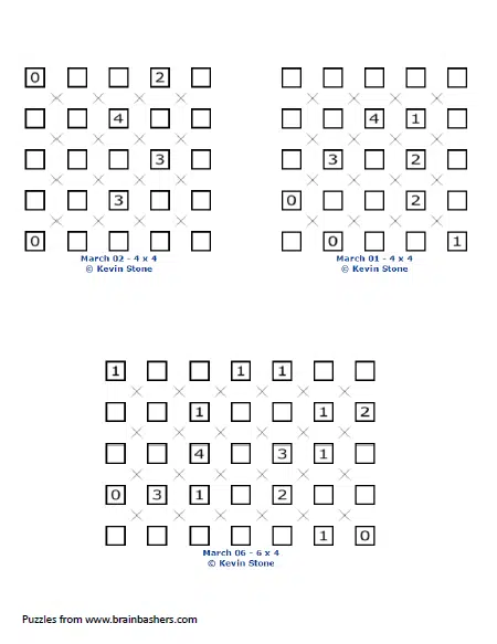 Slants Puzzles 