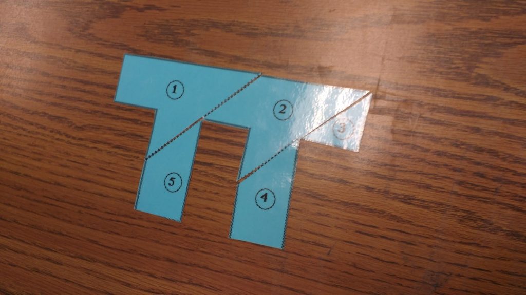 pi solution to square pi puzzle. 