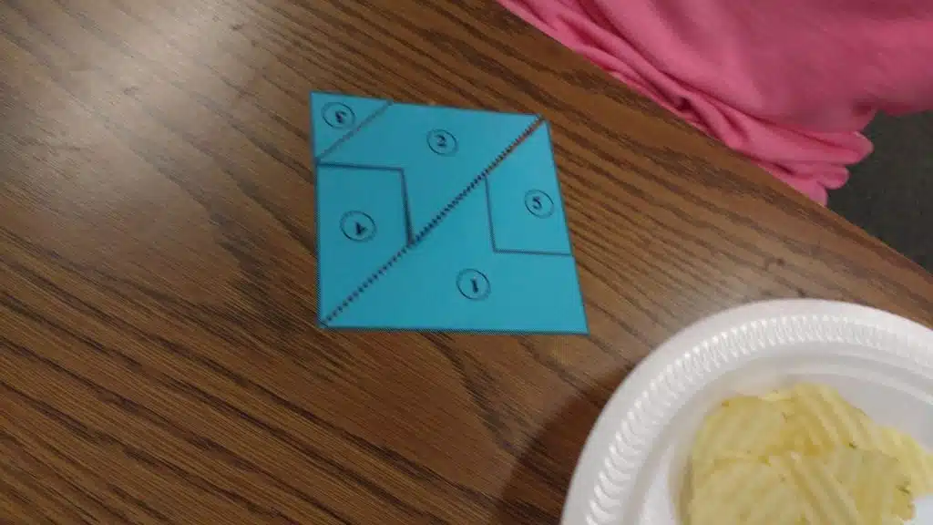 square solution to square pi puzzle. 