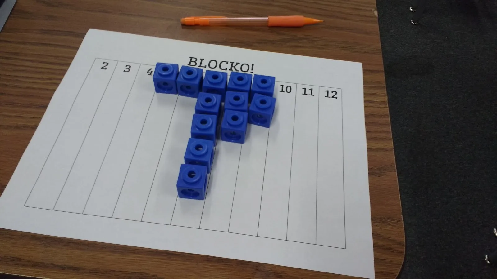 blocko game experimental theoretical probability