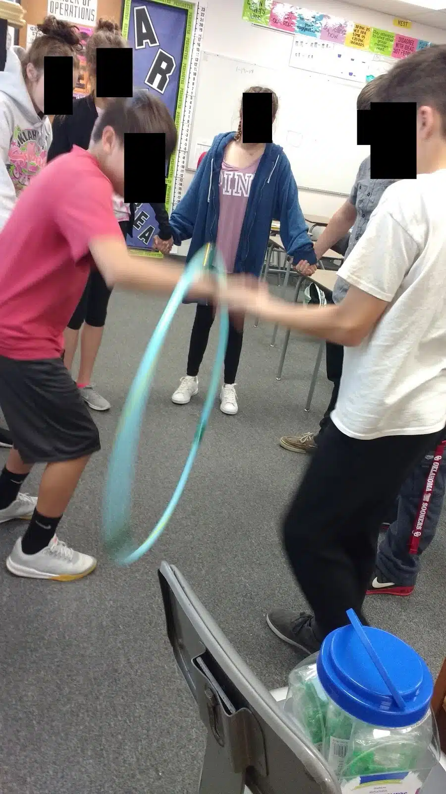 Hula Hoop Scatterplot Activity