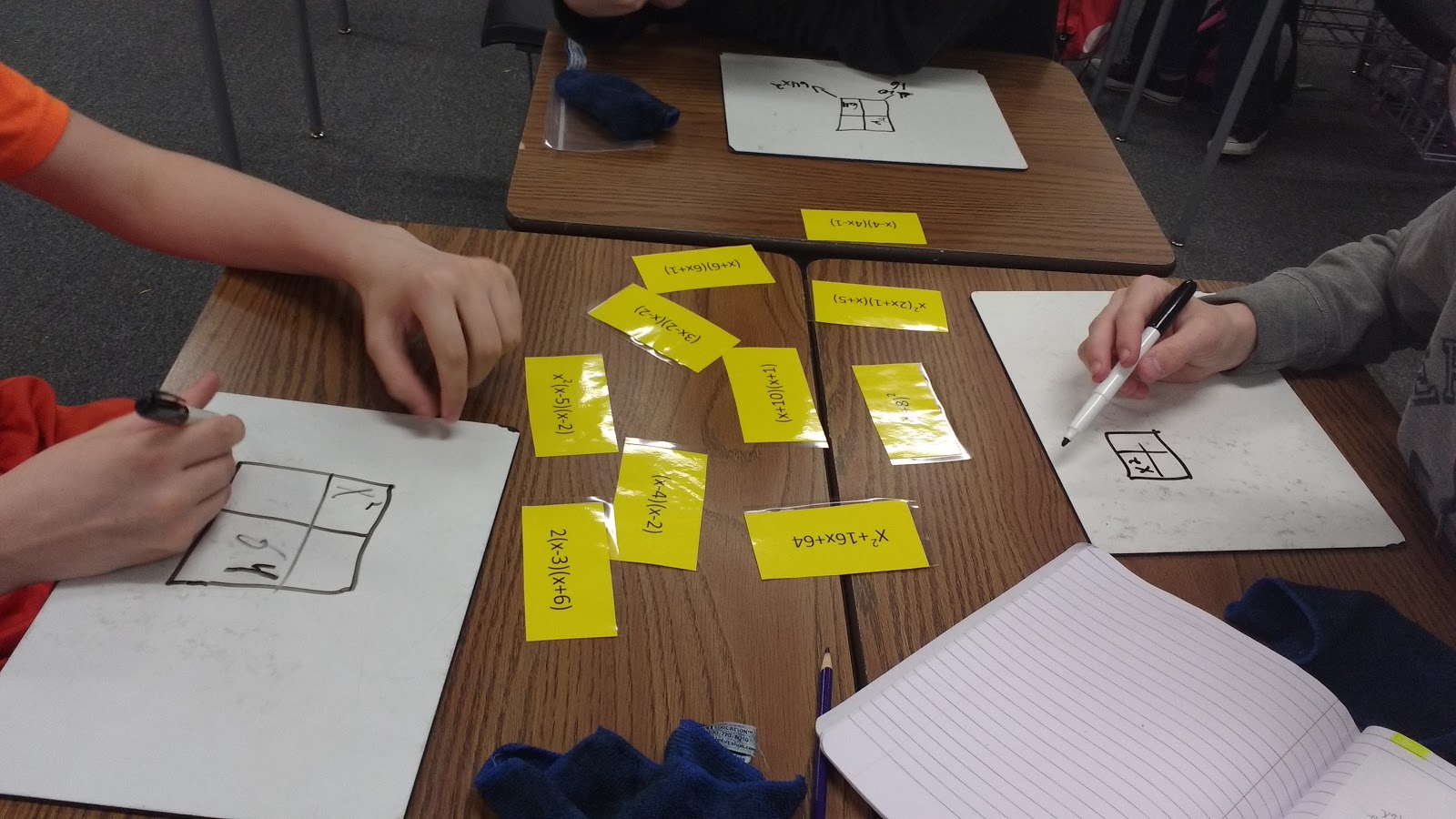 Factoring Trinomials with GCFs Question Stack Activity